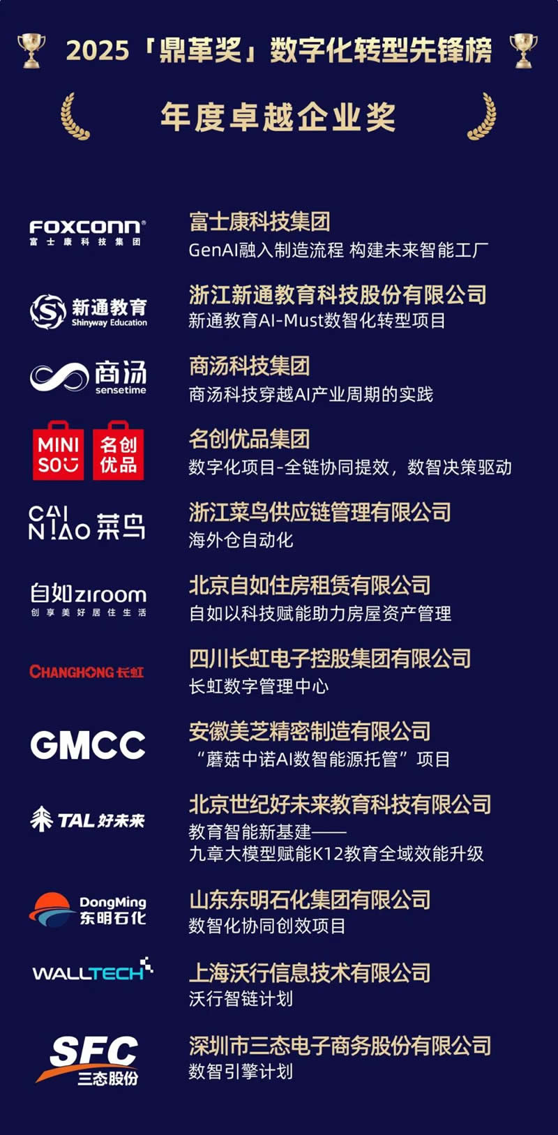 2025「鼎革奖」获奖榜单